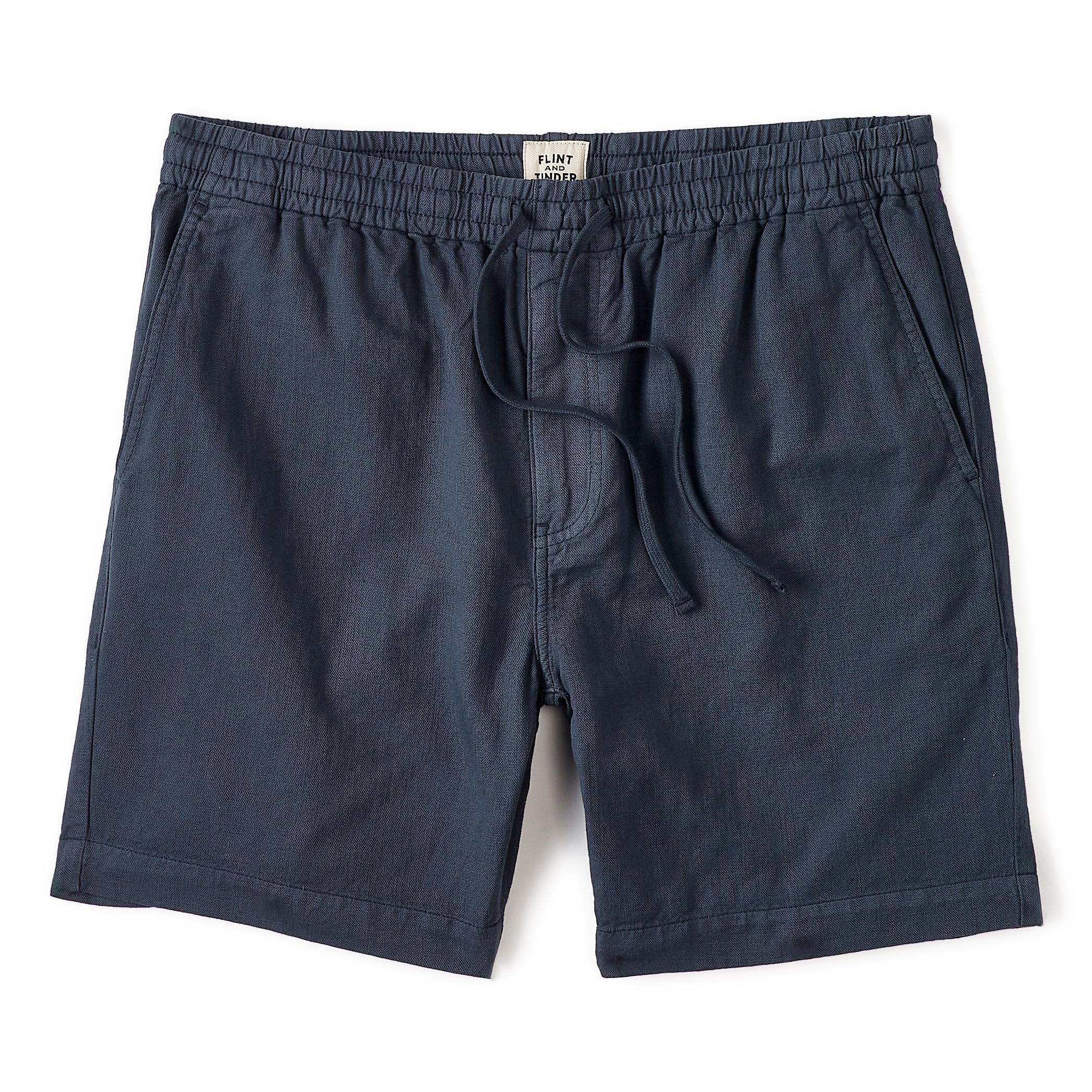 Cotton Linen Drawstring Short - 7" Product Image