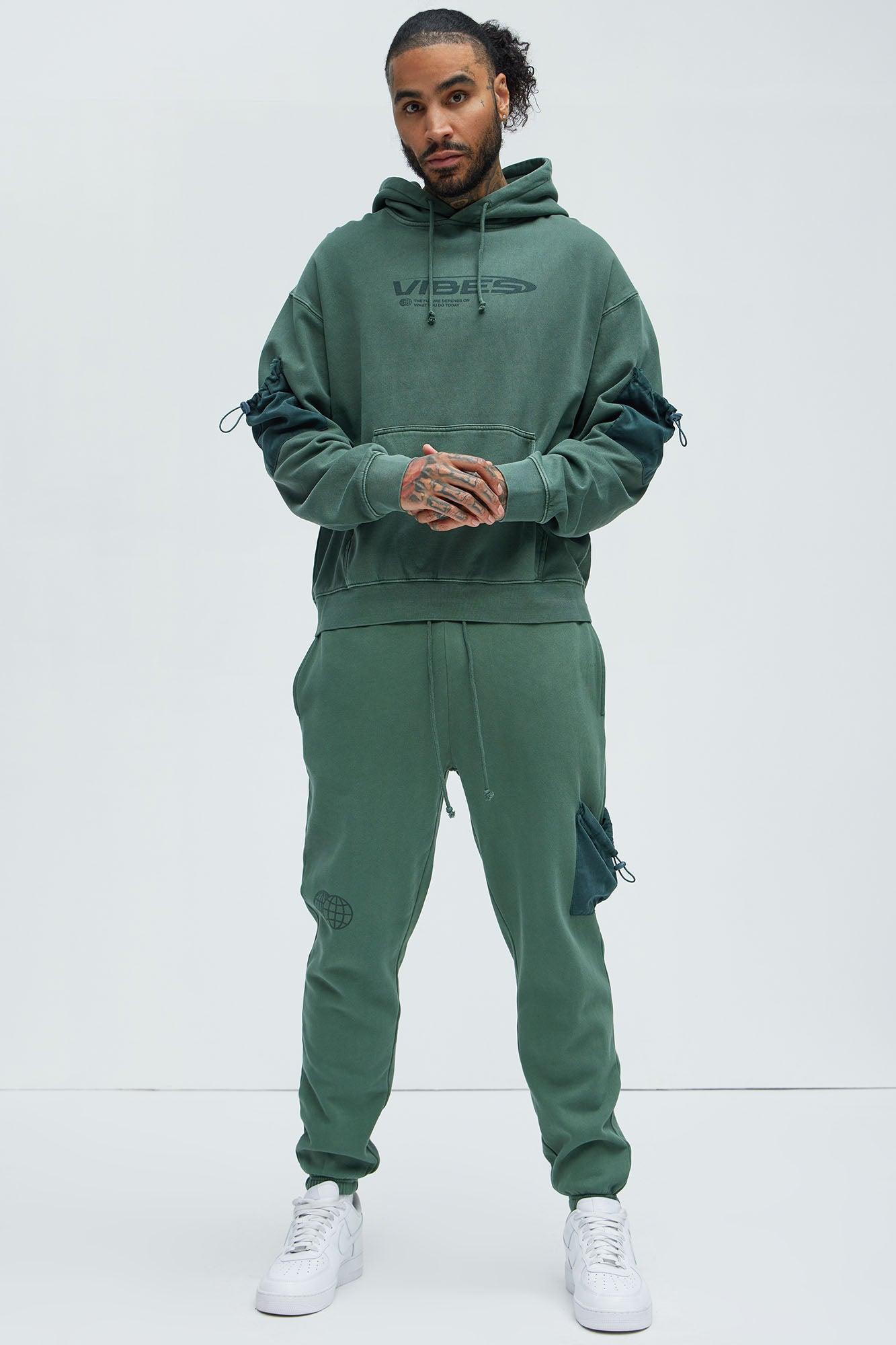 Check The Vibes Jogger - Olive Product Image