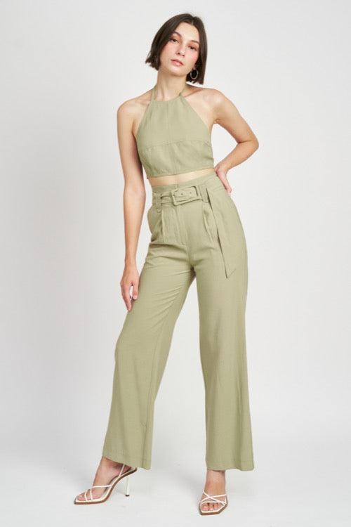 En Saison | Aubin Wide Leg Pants | FINAL SALE Product Image