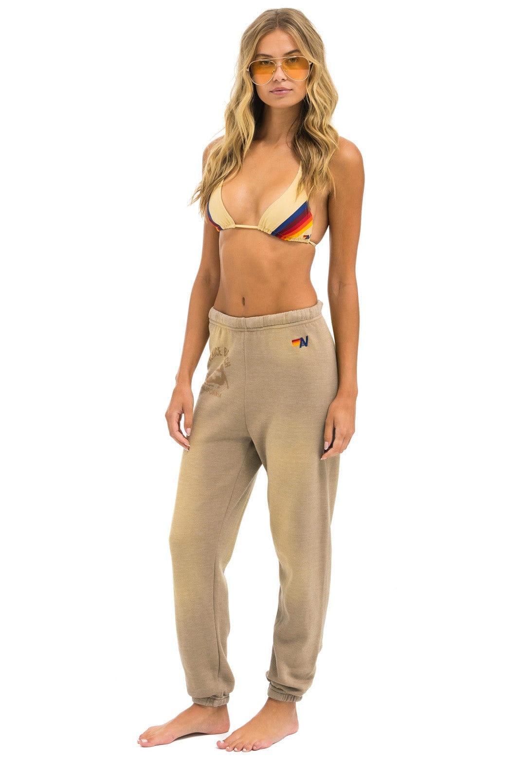 VENICE SURFER SWEATPANTS - FADED TAN Female Product Image
