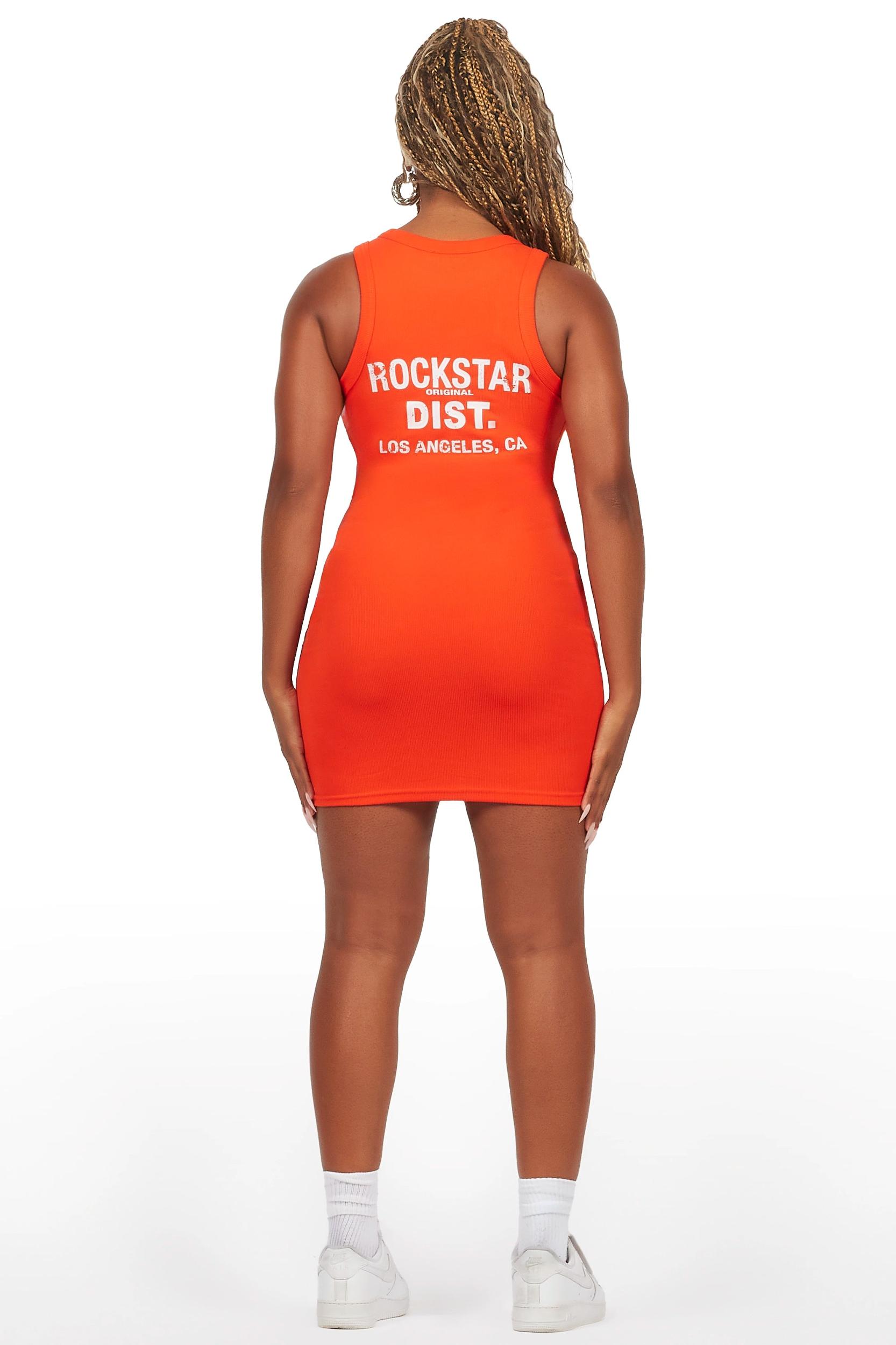 Candica Red Mini Dress Female Product Image