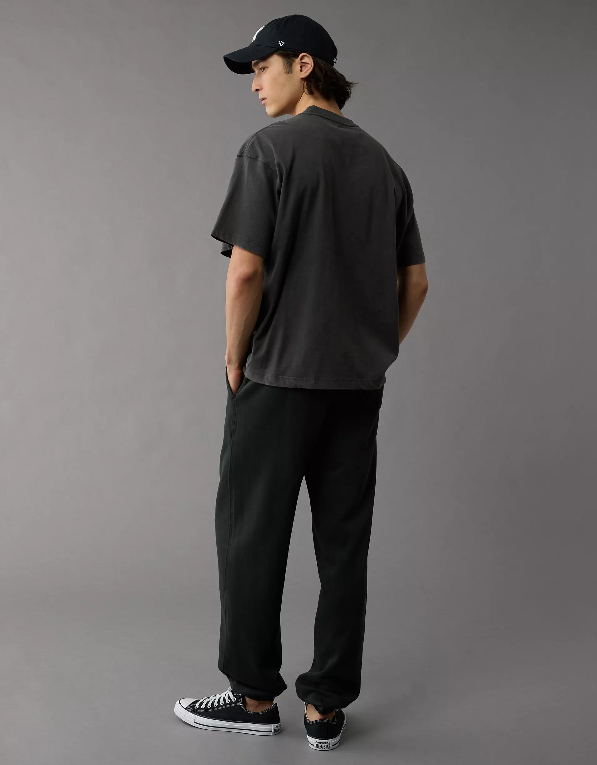 AE Boxy Sueded Jersey T-Shirt Product Image