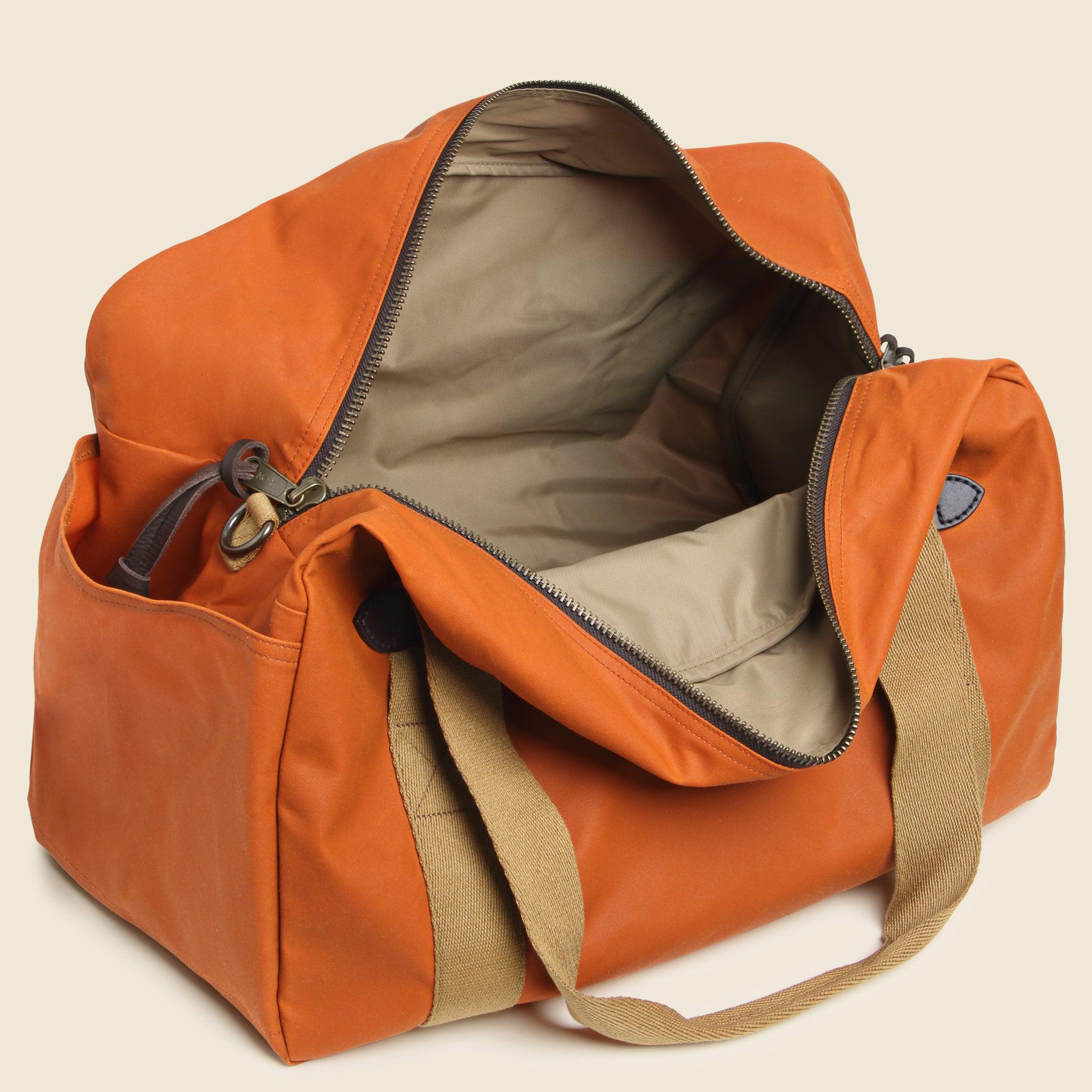 Tin Cloth Medium Duffle Bag - Rust Product Image