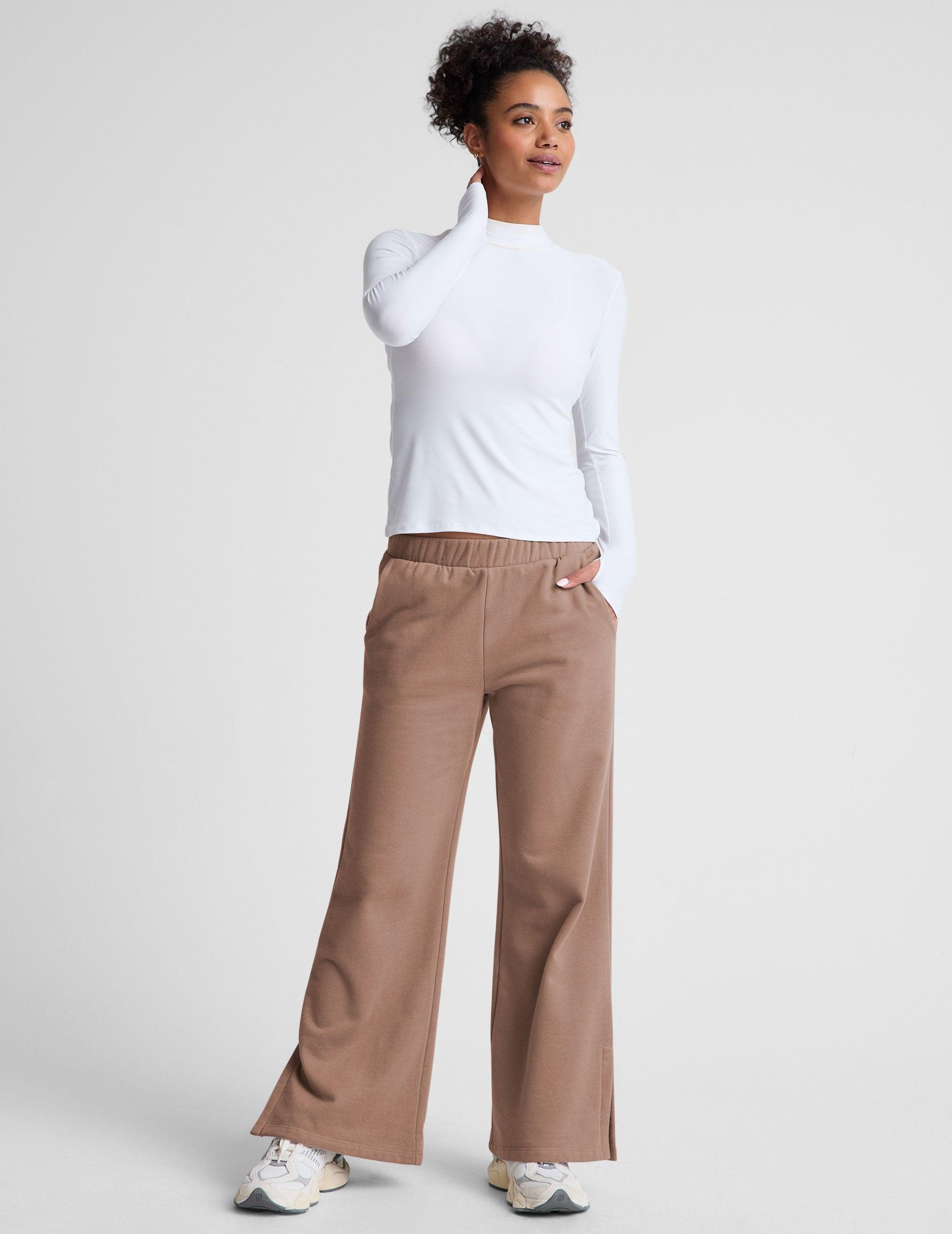 LuxeFleece Wide Leg Pant Product Image