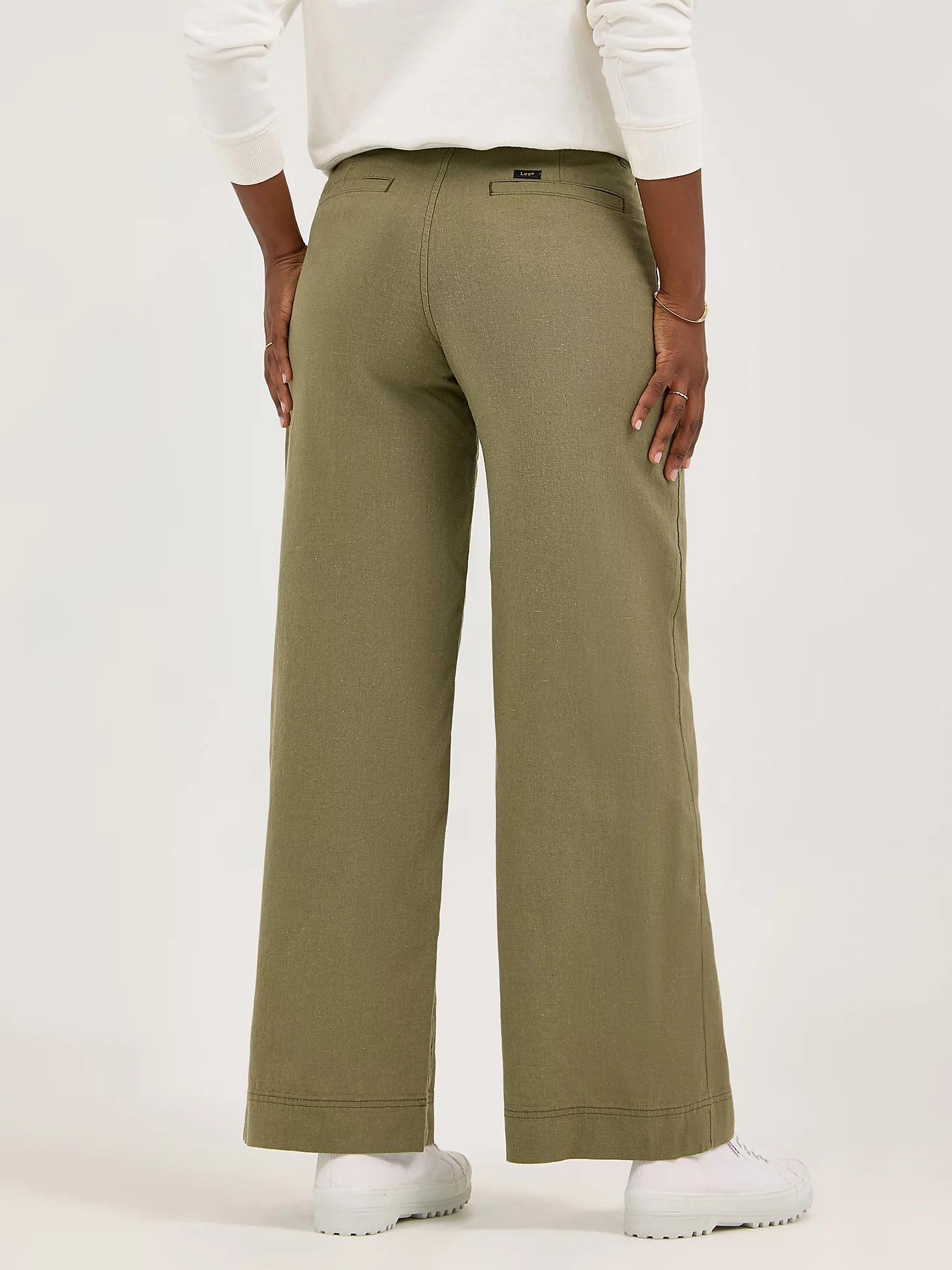 Women's Legendary High Rise Drapey Trouser Pant | Women's Pants | Lee® Product Image
