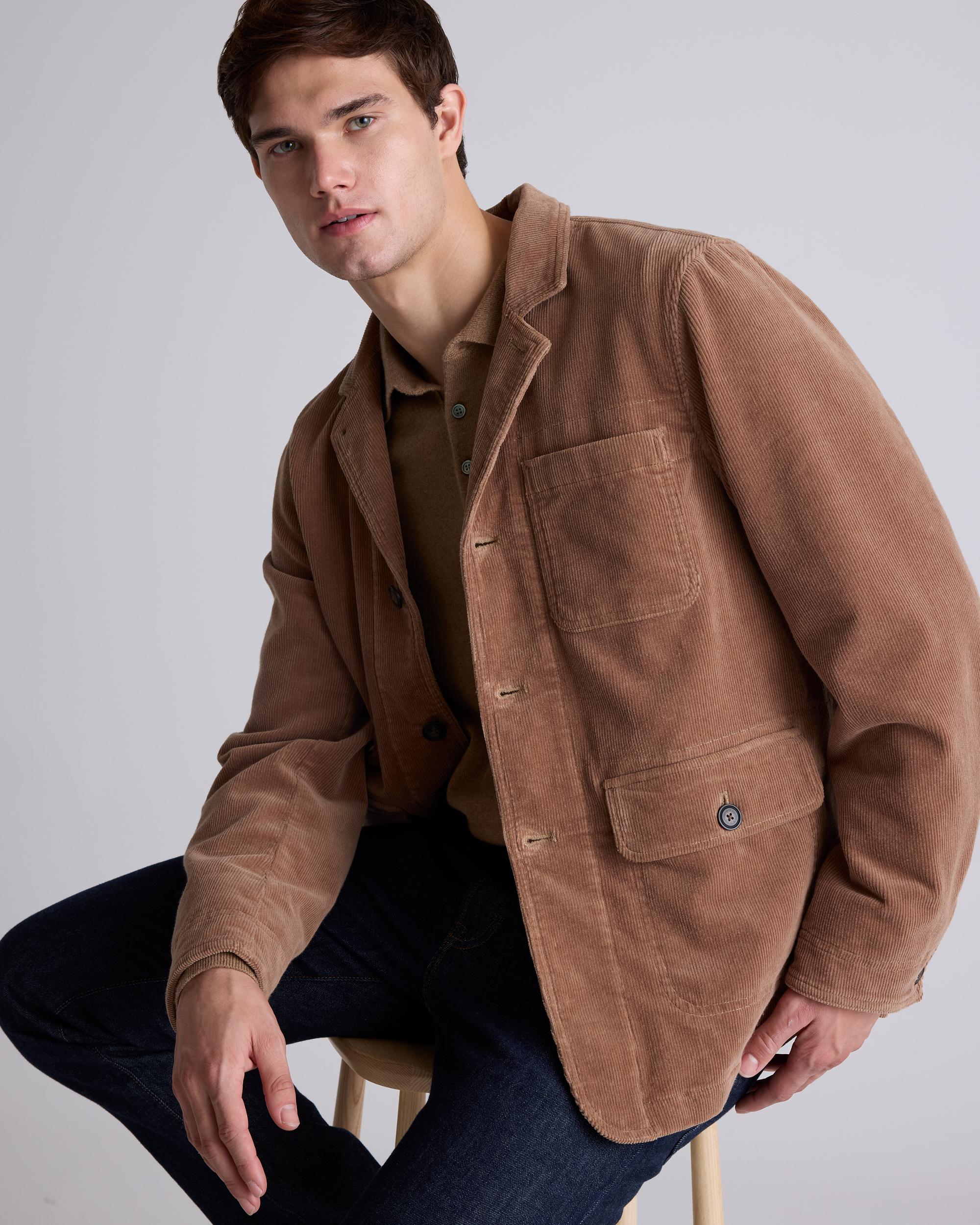 Quince | Men's Organic Stretch Corduroy Chore Jacket Size XL, Organic Cotton Product Image