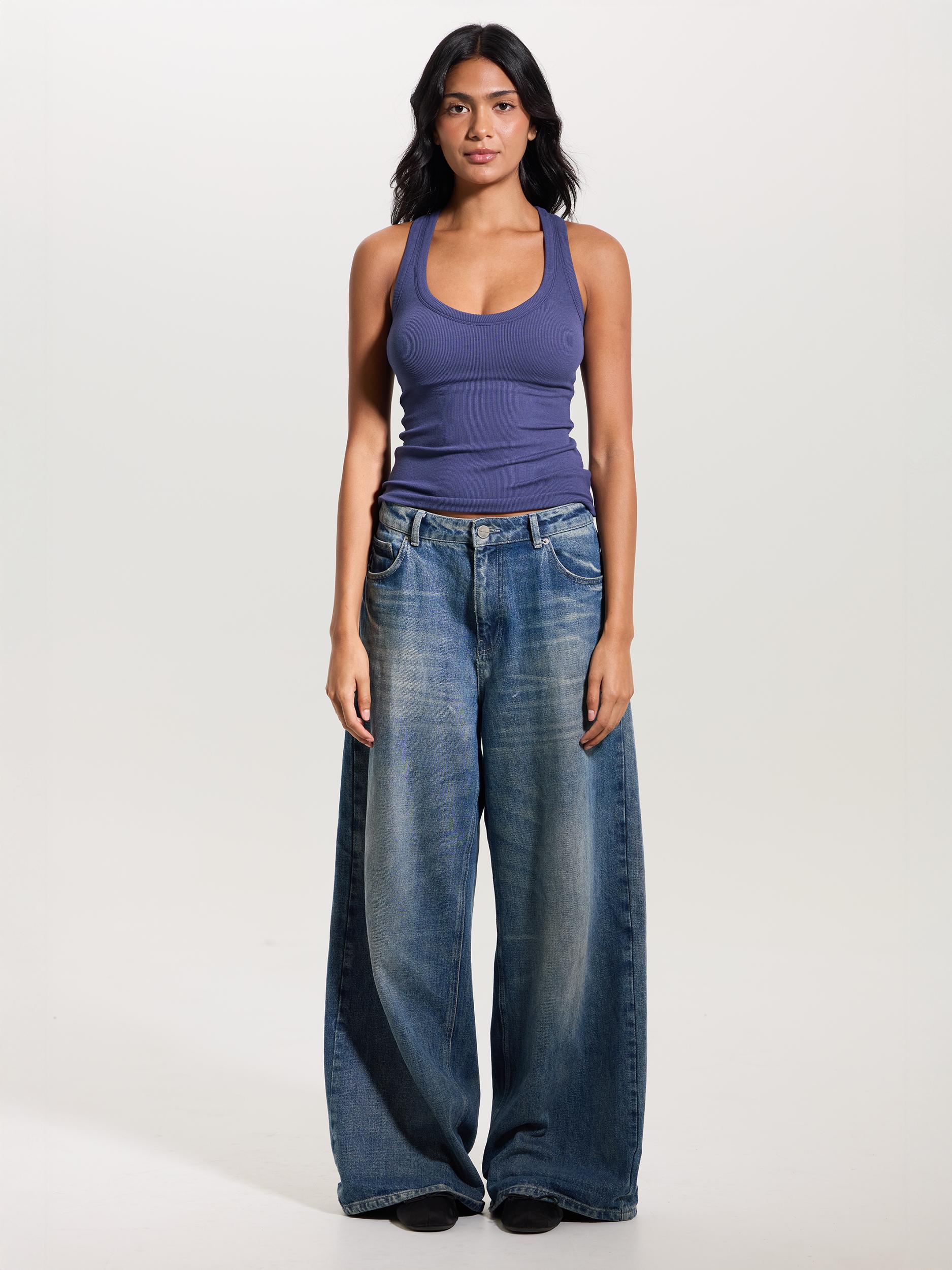 Ribbed Scoop Racerback Brami Product Image