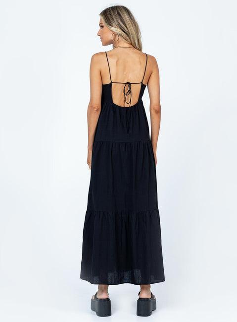 Chelsea Maxi Dress Black Product Image