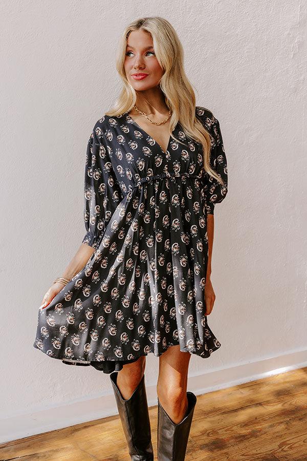 Downtown Happy Hour Floral Mini Dress Product Image