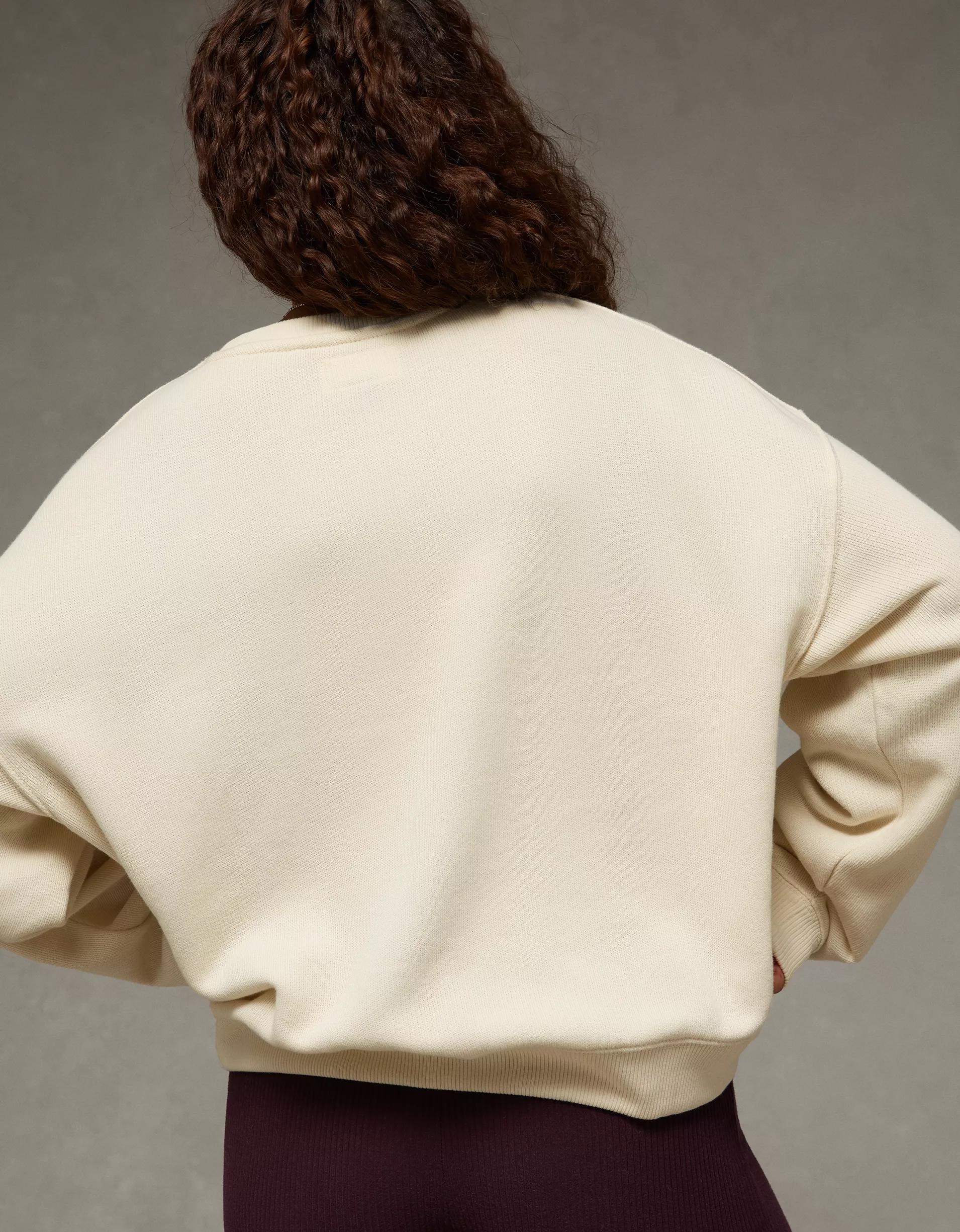 AE Relaxed Crew Neck Sweatshirt Product Image