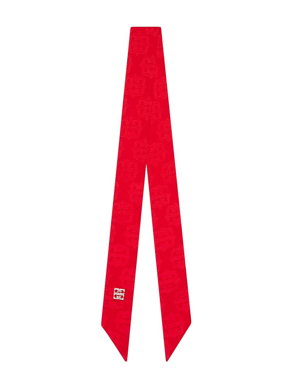 Womens 4G Liquid Bandeau in Silk with 4G Detail Product Image