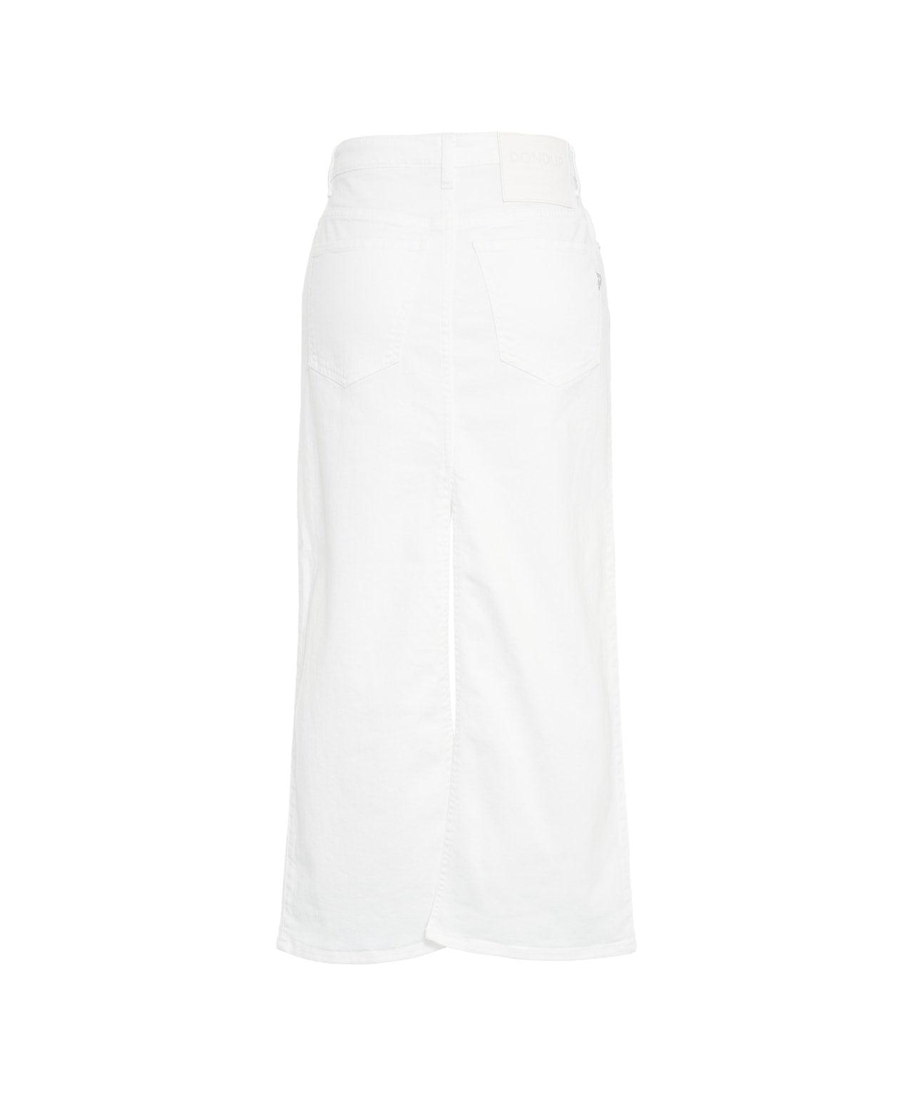 Denim midi skirt Product Image