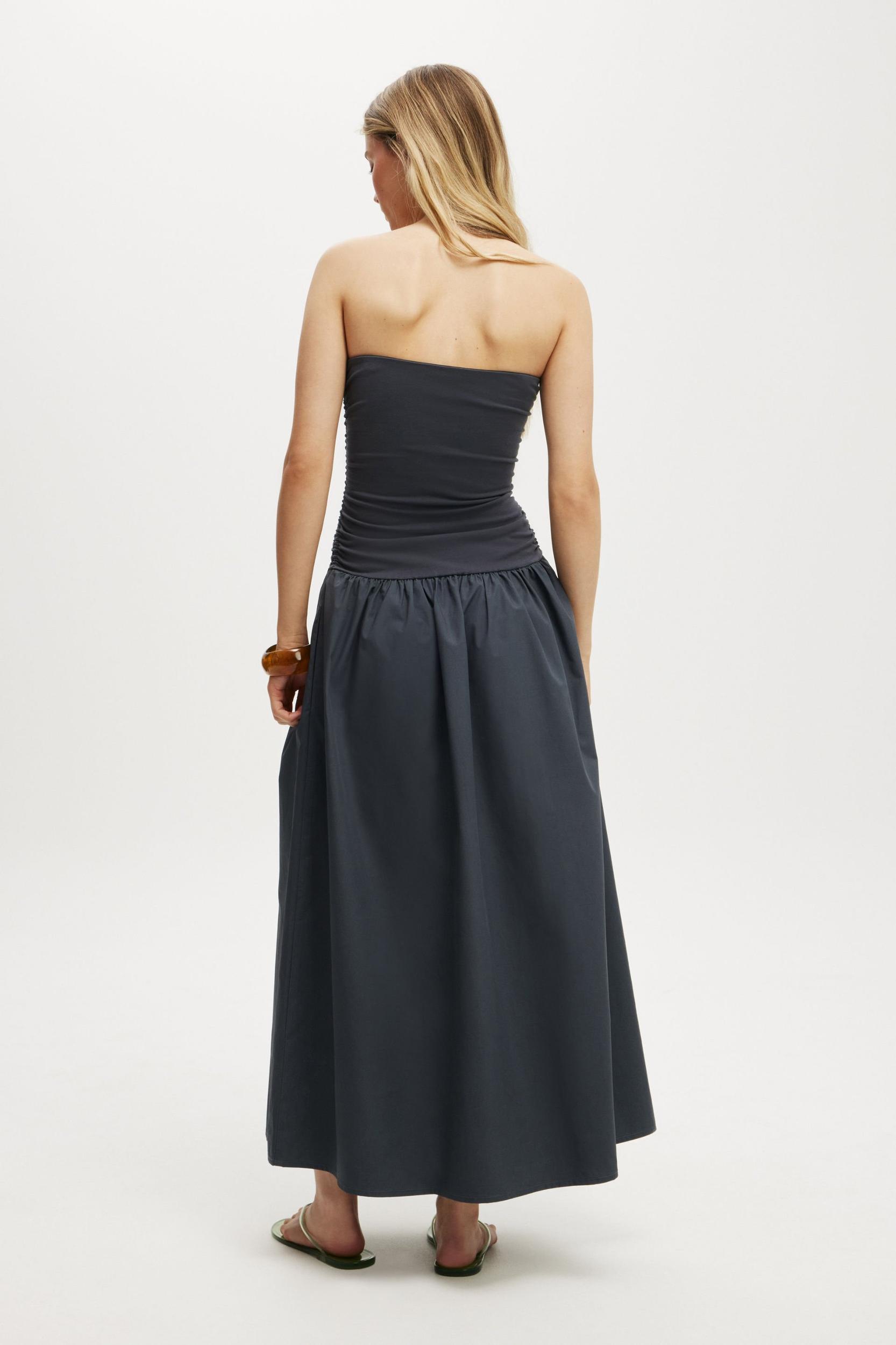 Romee Shirred Side Maxi Dress Product Image