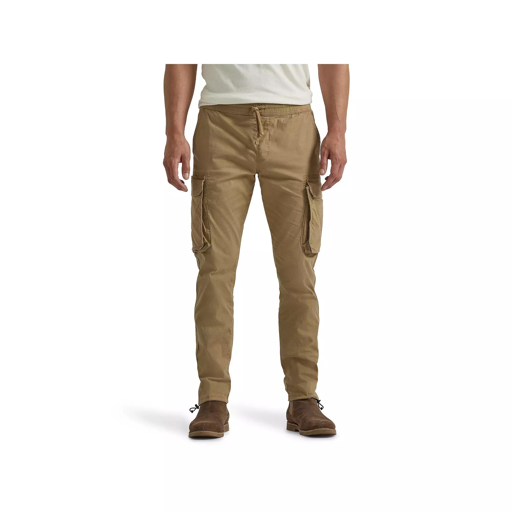 Men's Wrangler Fashion Cargo Pants, Size: 38X29, Petrified Product Image