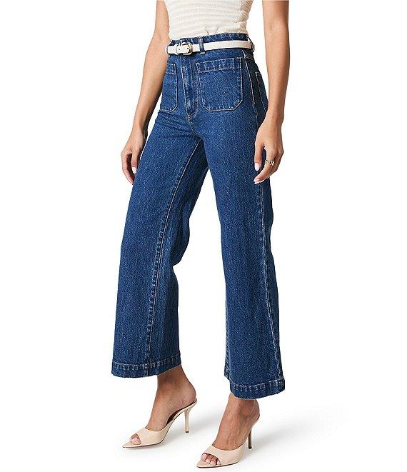 Rolla's Sailor Denim High Rise Slim Wide Leg Jeans Product Image