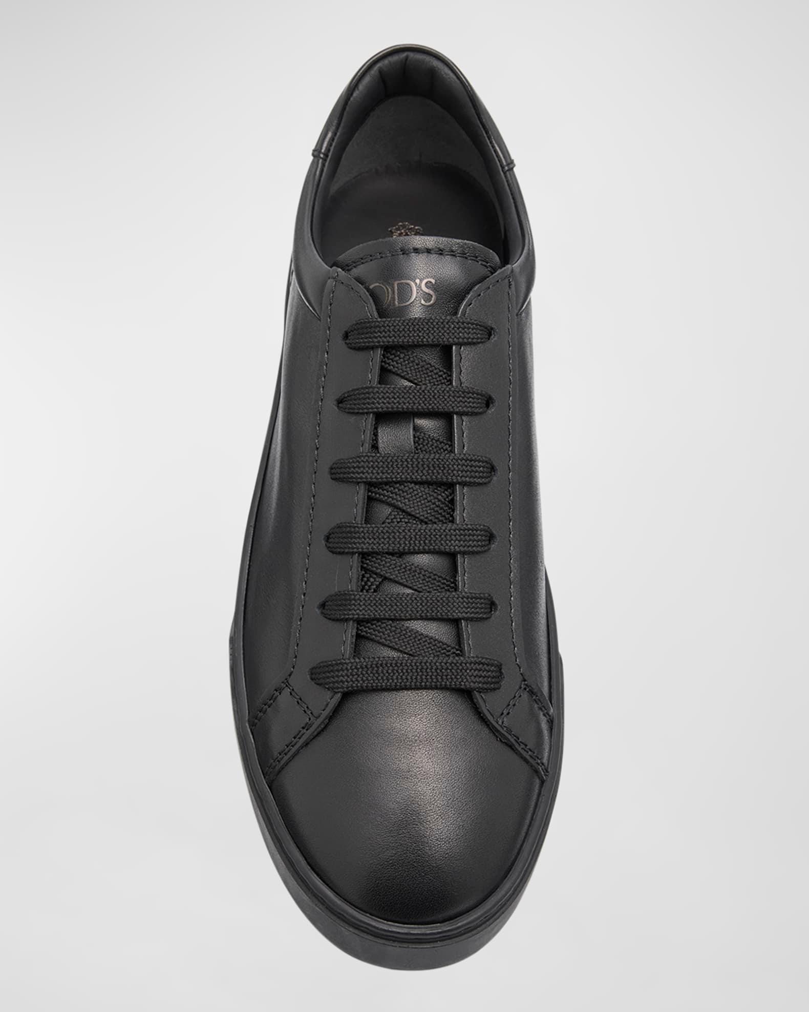 Men's Allacciata Cassetta Leather Low-Top Sneakers Product Image