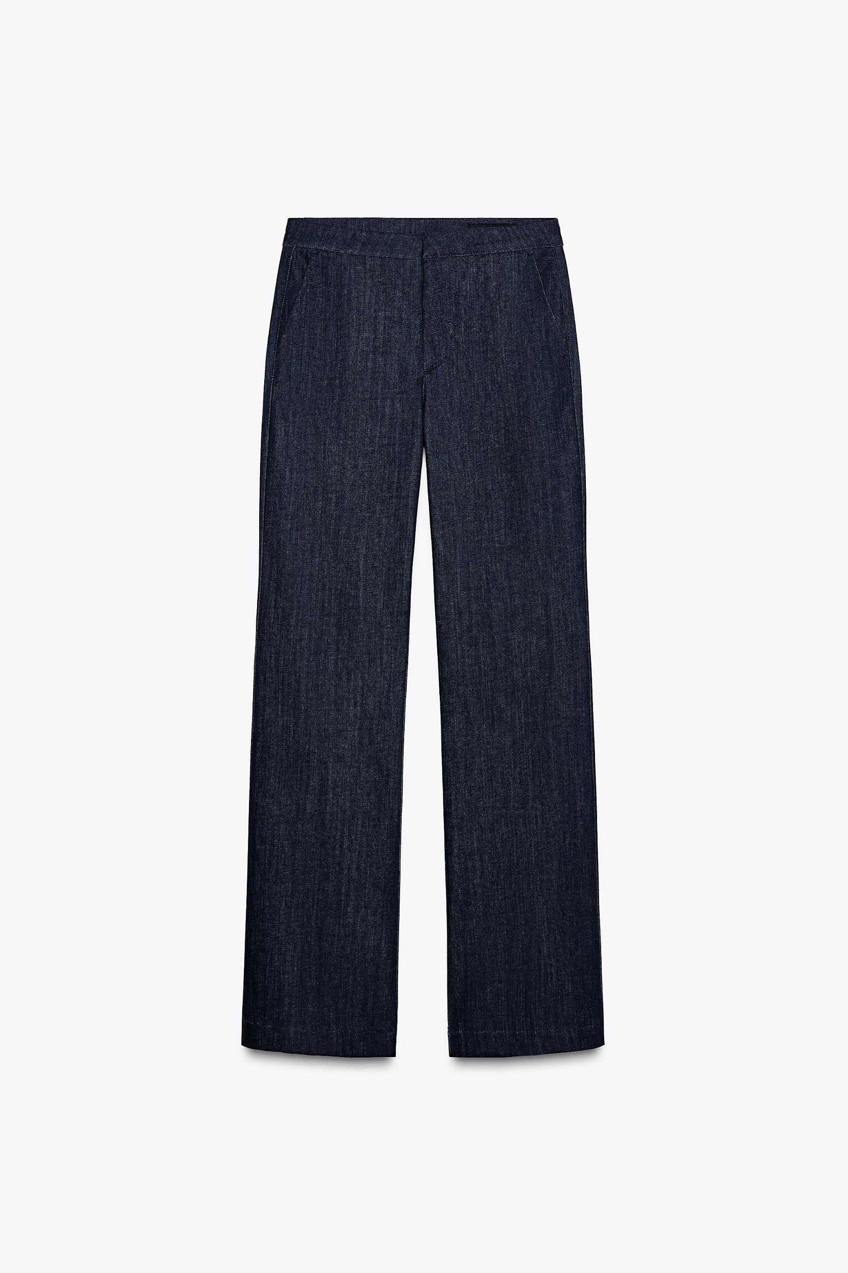 ZW COLLECTION FLARE MID-RISE JEANS Product Image
