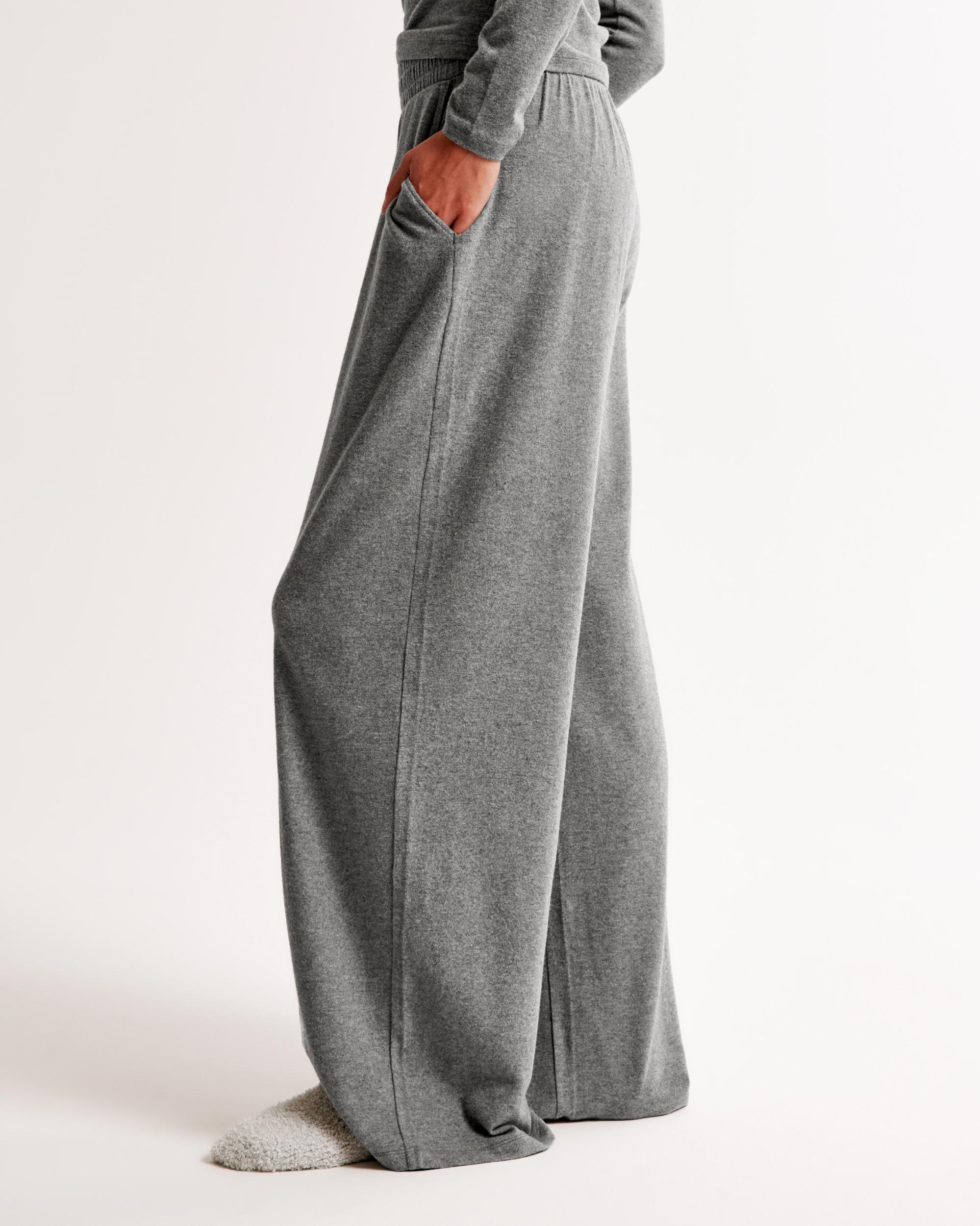 Cozy Lounge Knit Wide Leg Sweatpant Product Image