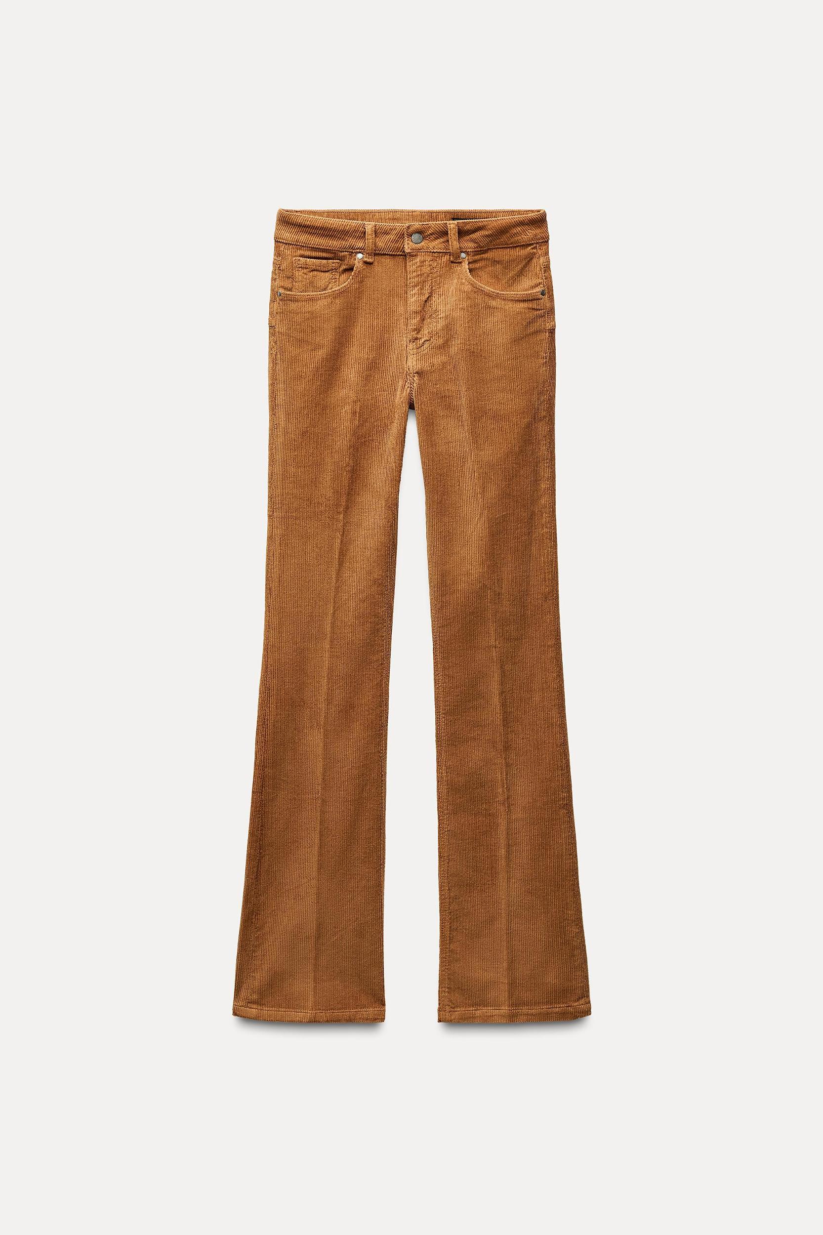 ZW COLLECTION CORDUROY FLARE PANTS Product Image
