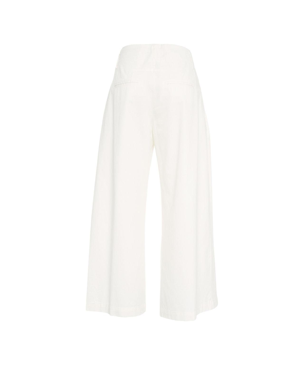 Flared pants with drawstring Product Image
