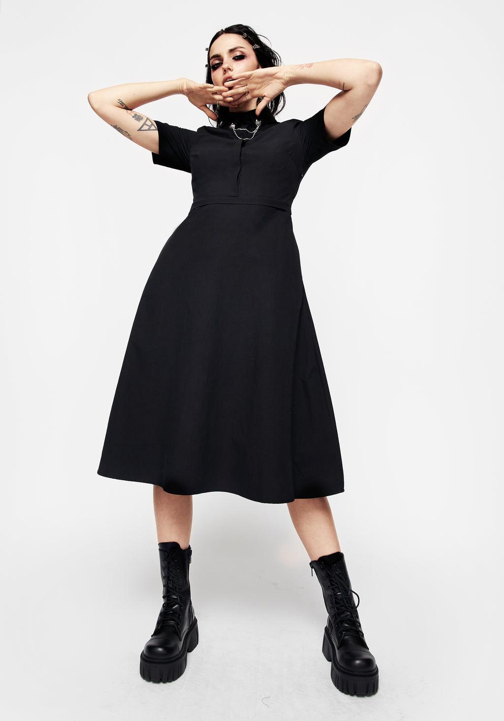 Fenrir Midi Shirt Dress Product Image