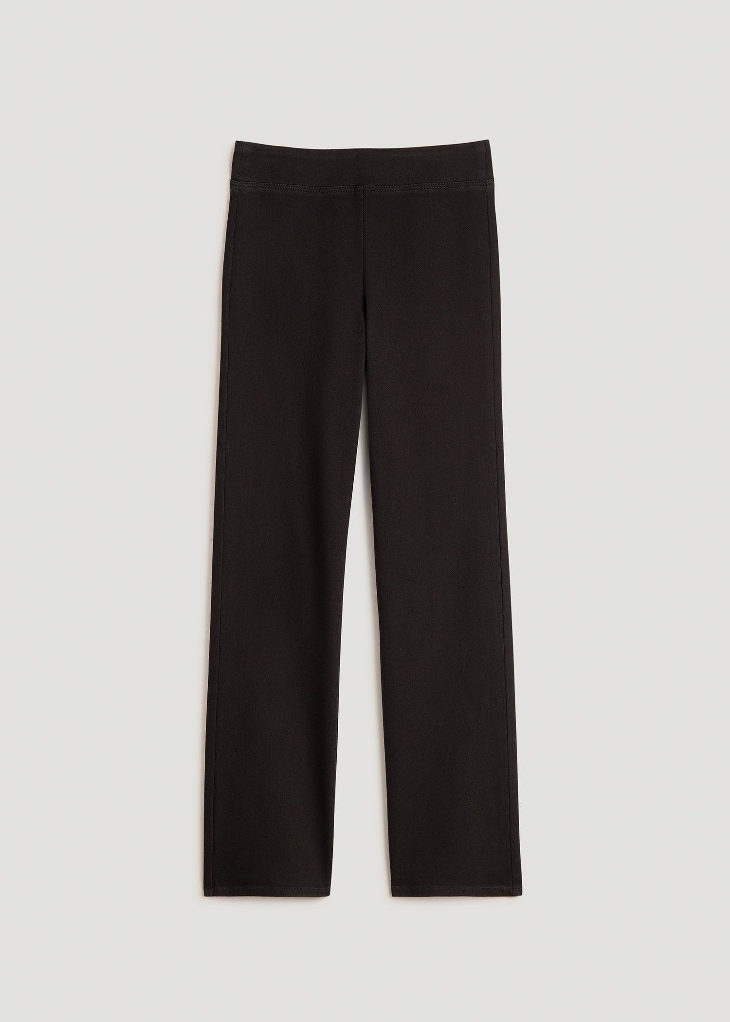 Harper Pull-on Straight Leg Jeans for Tall Women in Washed Black Female Product Image