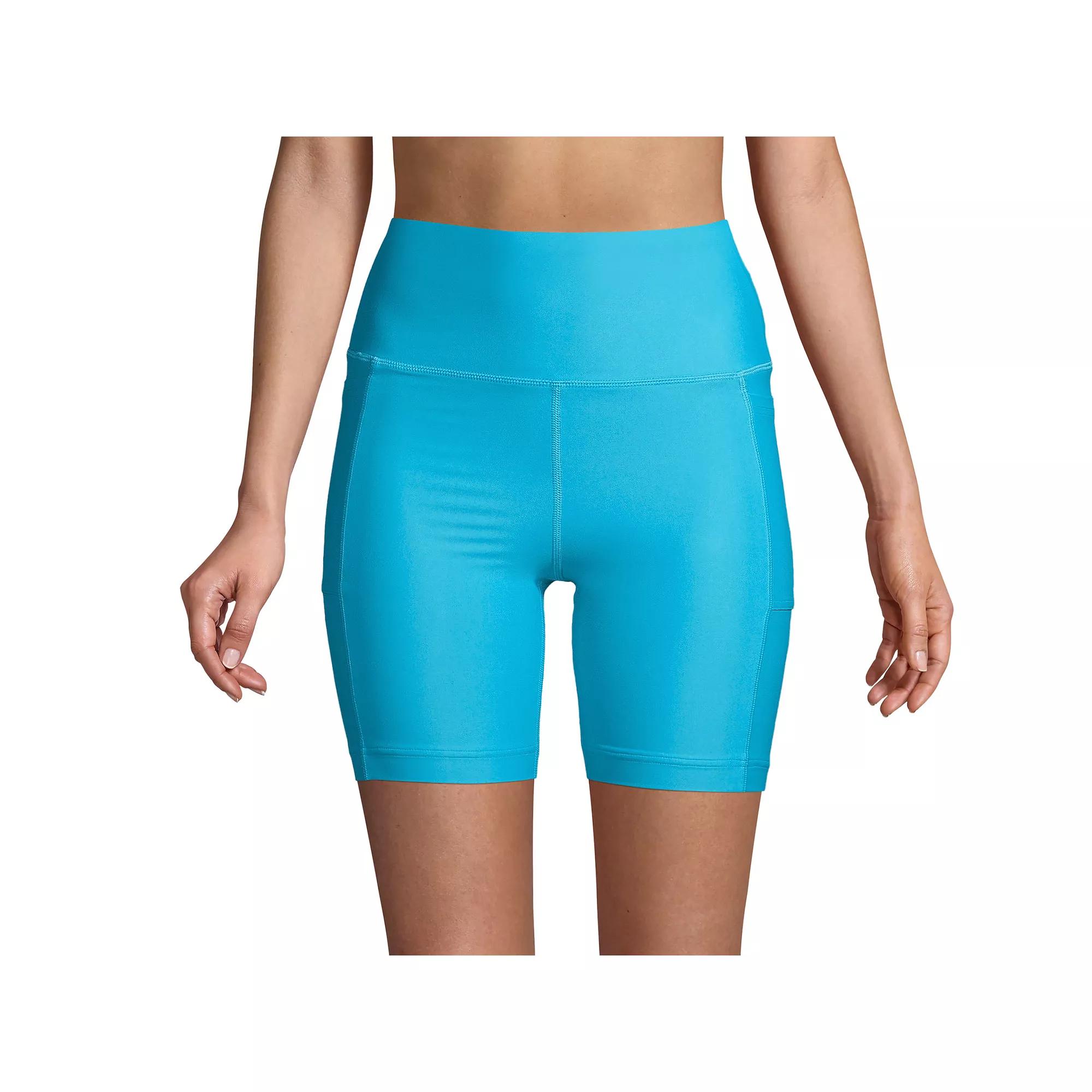 Women's Lands' End 6" Chlorine-Resistant UPF 50 Swim Shorts,  Product Image