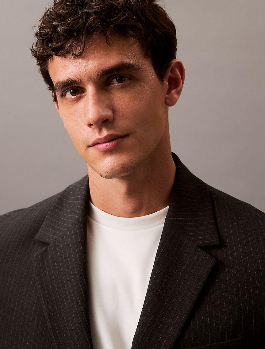 Refined Stretch Pinstripe Blazer Product Image