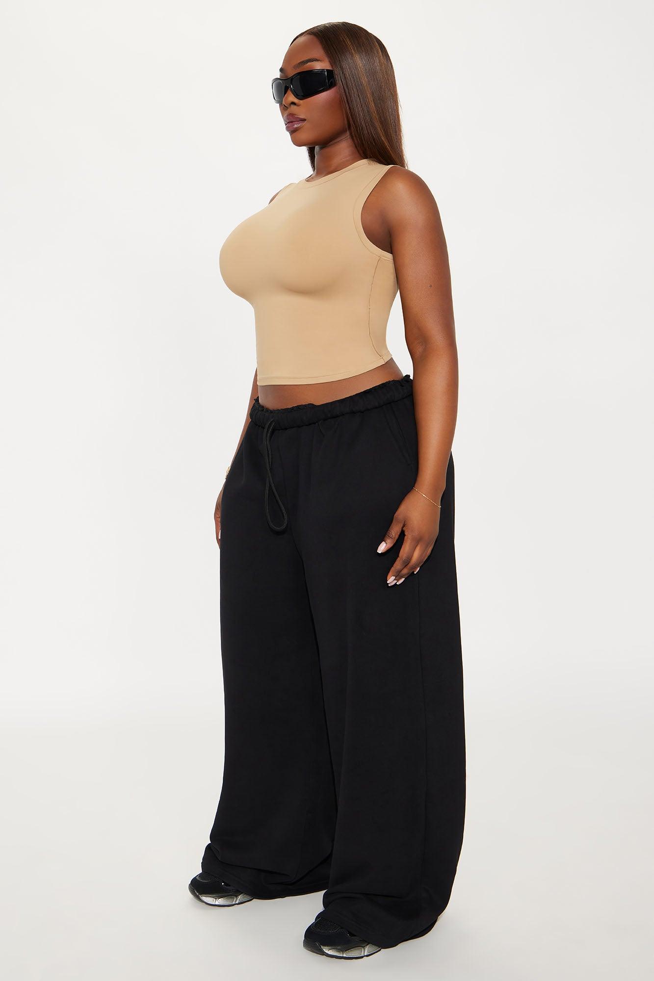 Second Skin Double Lined Muscle Tank - Mocha Female Product Image