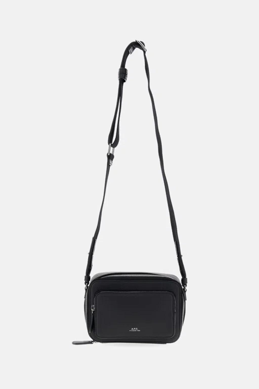 APC Black Logo Crossbody Bag Product Image