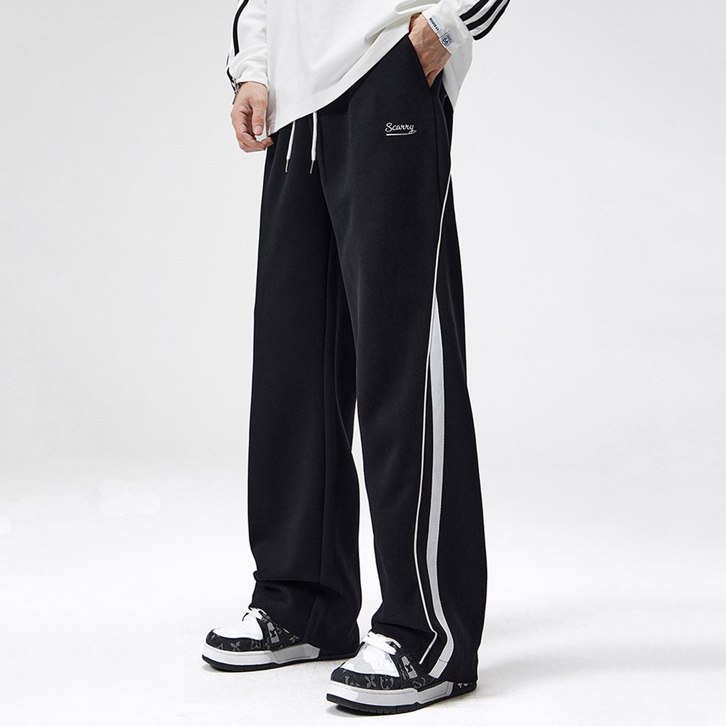 Sopula Men's Colorblocked Heavyweight Straight-Leg Sweatpants Product Image