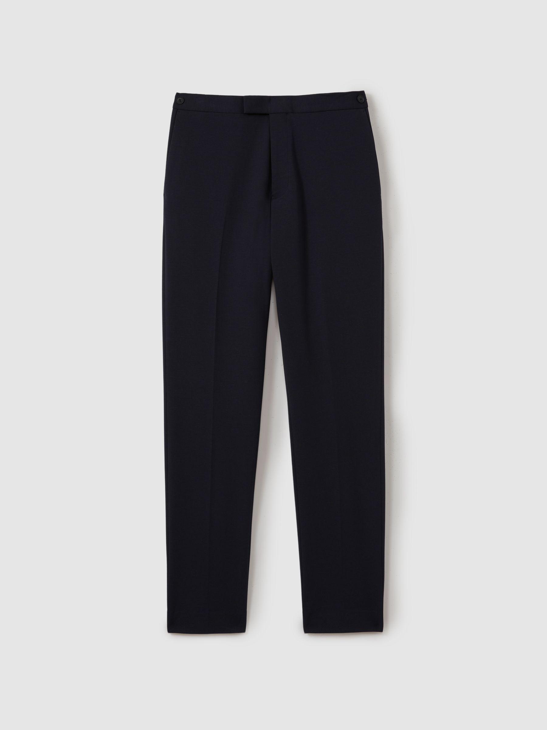 Jersey Suit Trousers in Navy Product Image