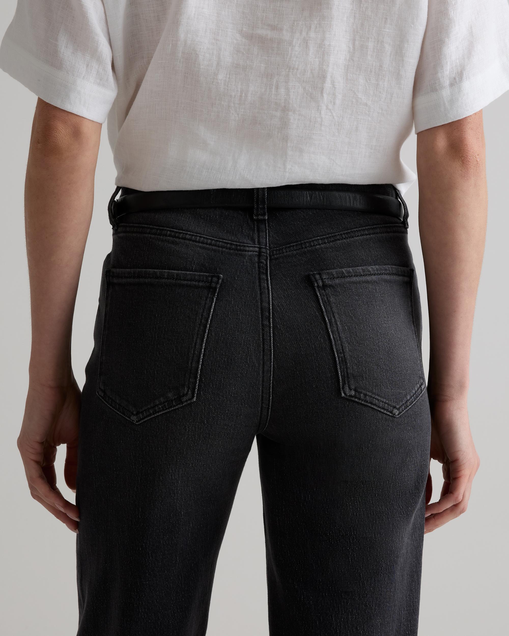 Quince | Women's Bella Stretch Relaxed Straight Jeans Organic Cotton Product Image