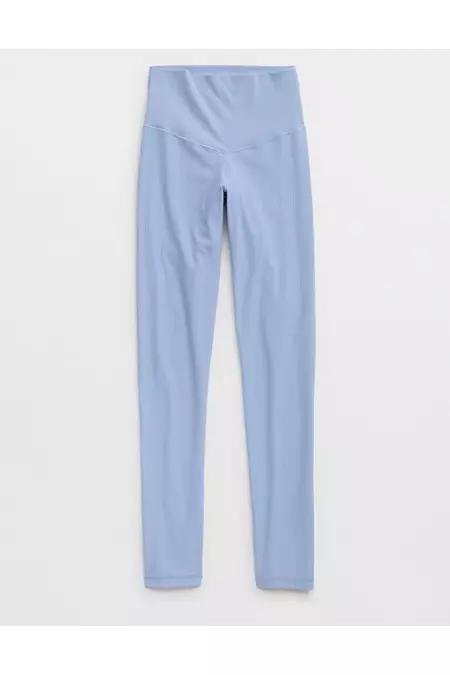 OFFLINE By Aerie Real Me XTRA High Waisted Ribbed Legging Women's Product Image