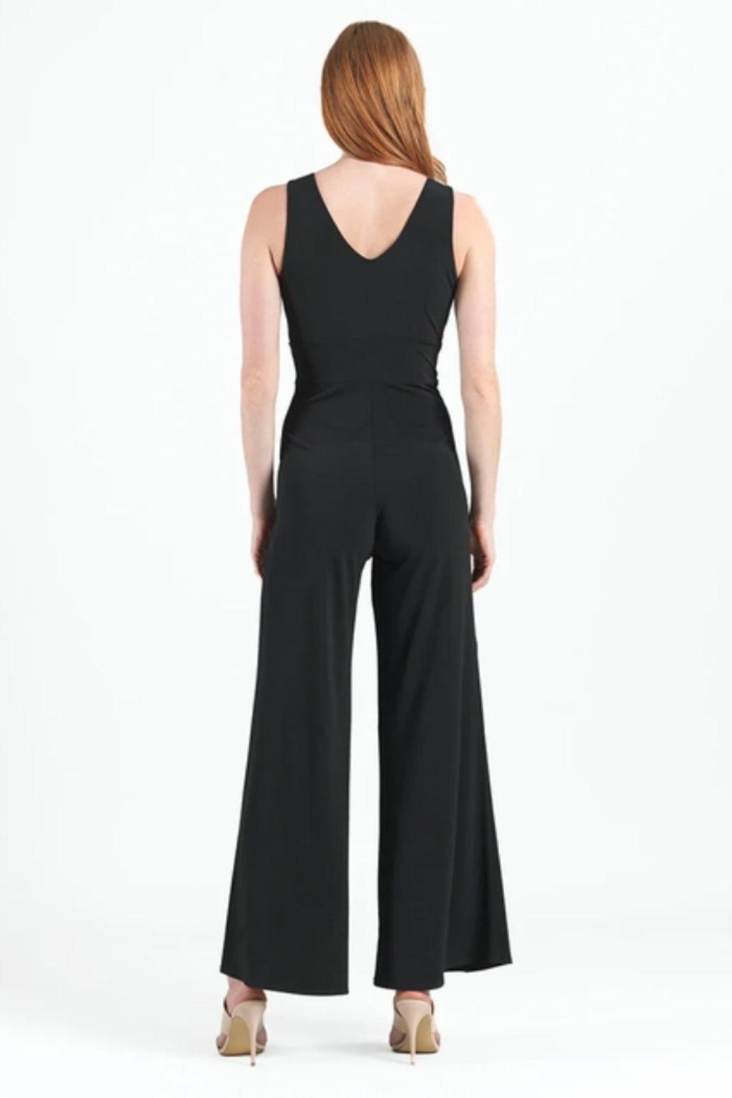 V Neck Knit Jumpsuit Product Image