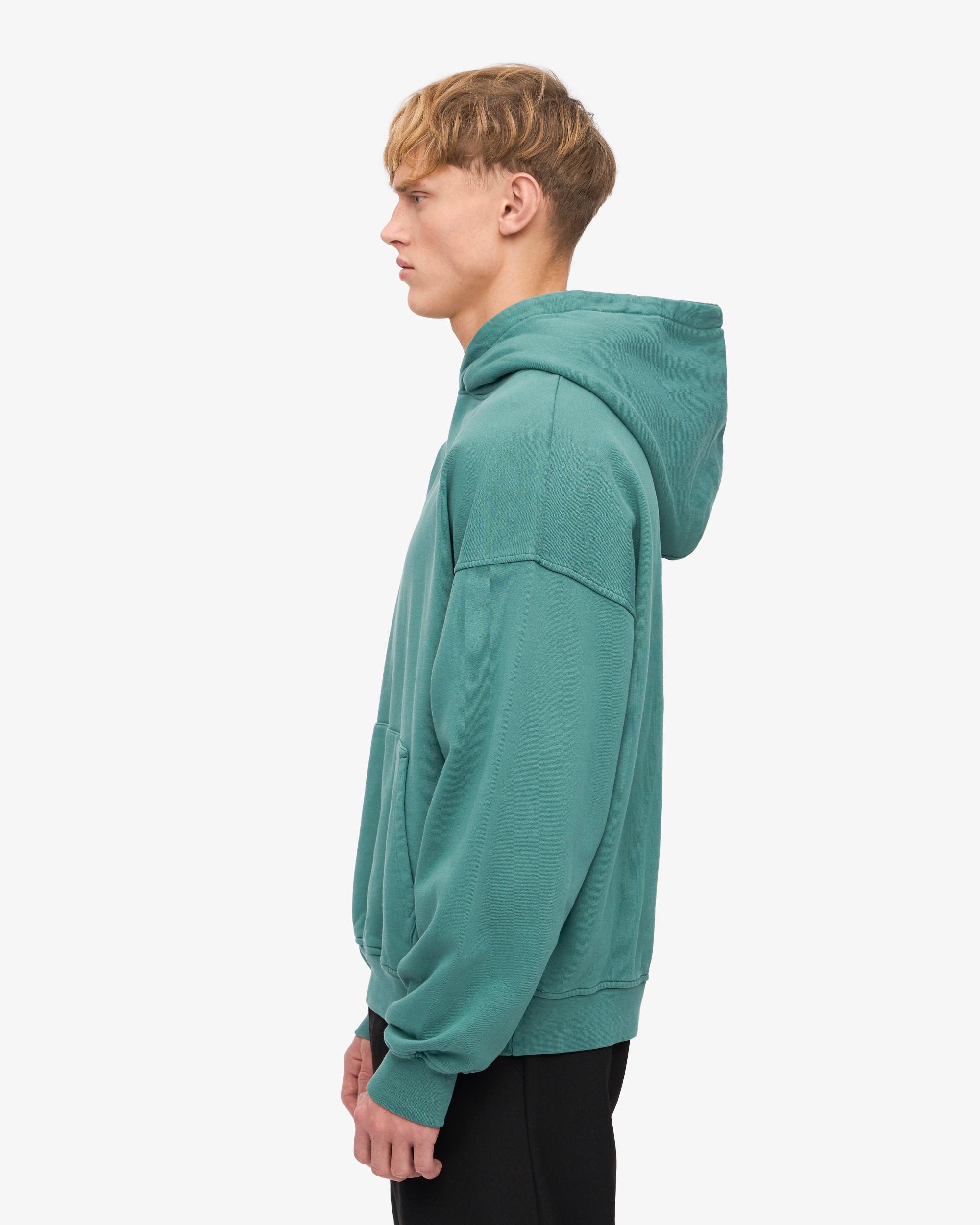 Organic Oversized Hood - Pine Green Product Image