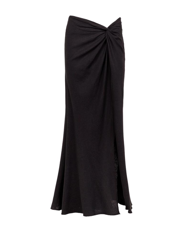 Sirene Long Skirt - Black Product Image