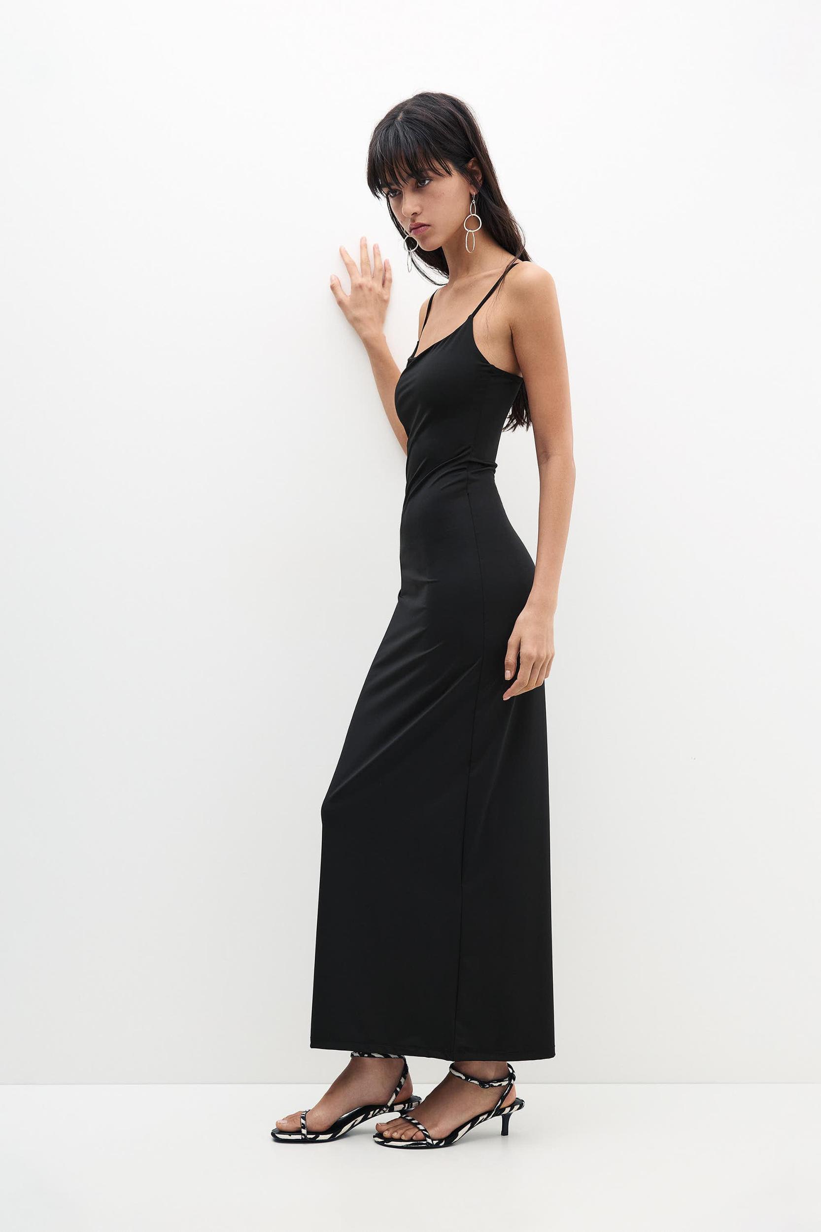 Polyamide midi dress Product Image