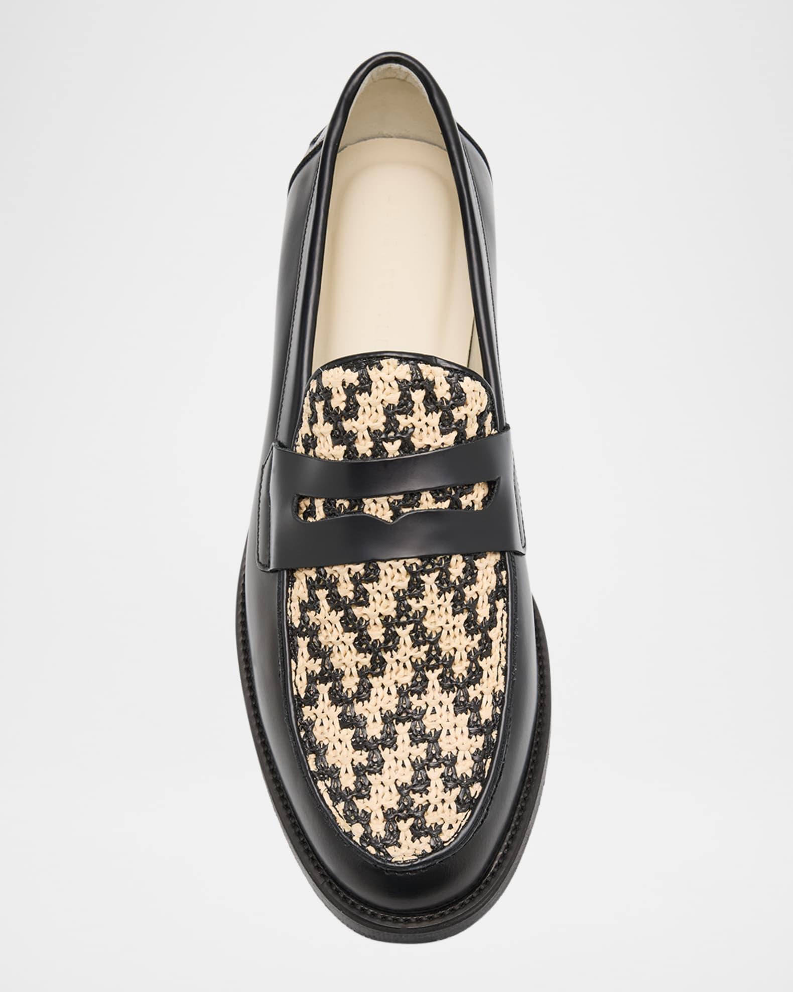 Men's Wilde Bombay Rattan Penny Loafers Product Image