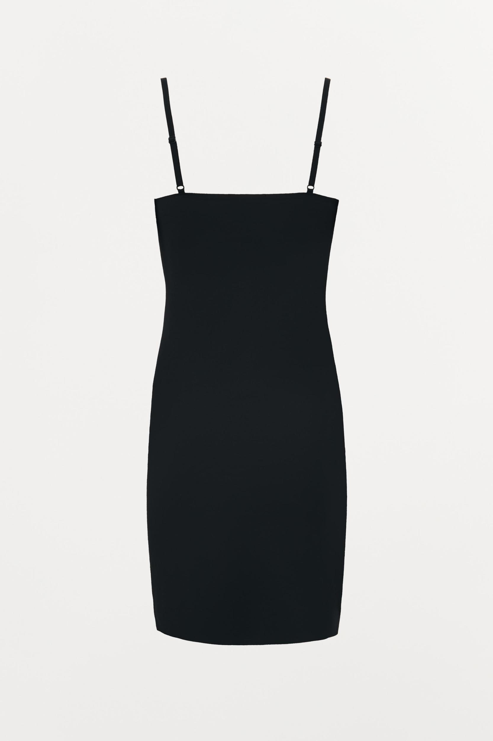 SHORT POLYAMIDE LINED DRESS Product Image