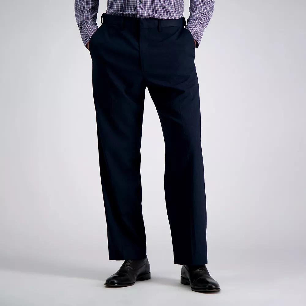 Men's Haggar® Premium Classic-Fit Flat-Front Stretch Suit Pants,  Product Image