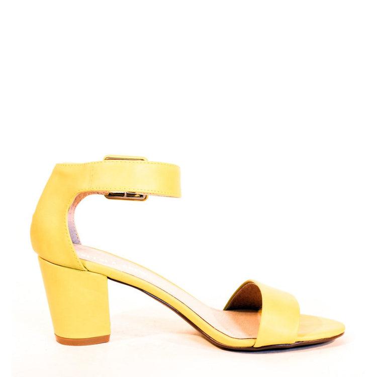 Elyse Faux Leather Sandal Heels Product Image
