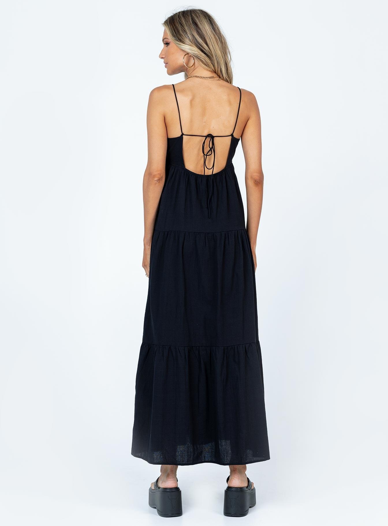 Chelsea Maxi Dress Black Product Image