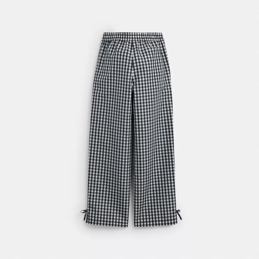 Coachtopia Loop Gingham Pants Product Image