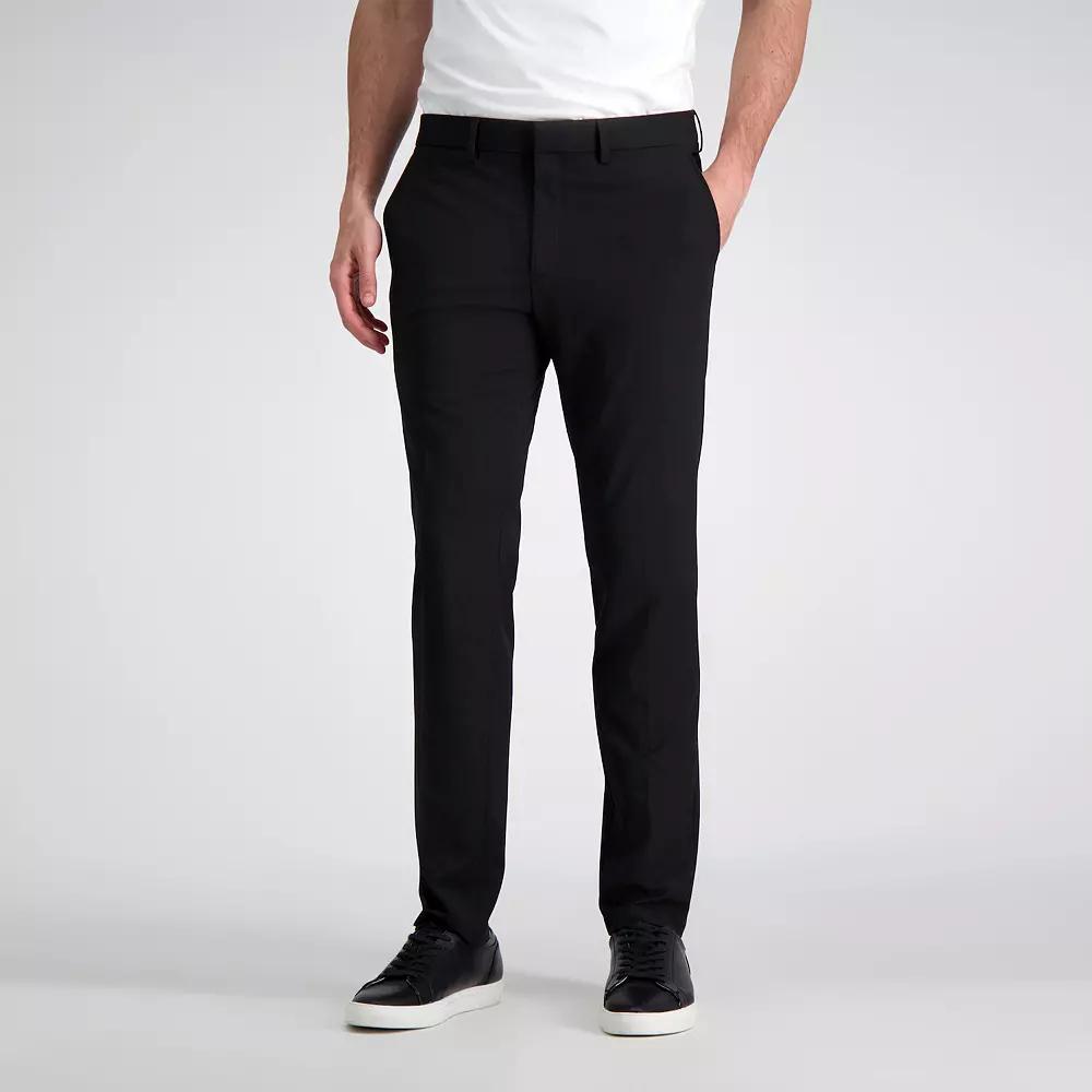 Men's J.M. Haggar Ultra-Slim Fit 4-Way Stretch Plain Weave Flat-Front Suit Pants,  Product Image