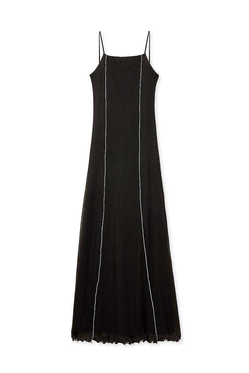 Contrast Maxi Dress Product Image