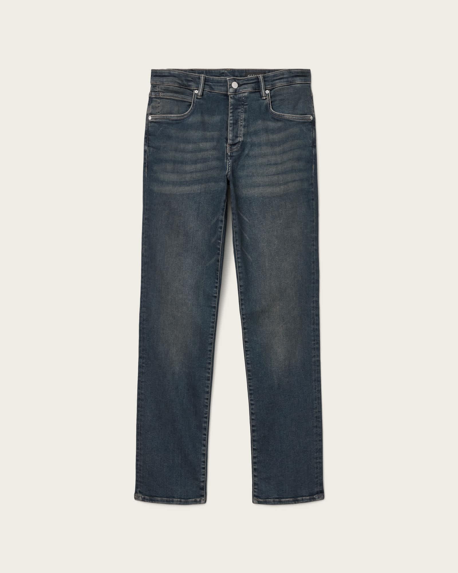 Sid Skinny Fit Denim Jeans Indigo Blue | ALLSAINTS US Product Image