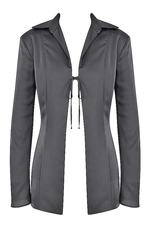 Ailsa  shadow tie front top Product Image