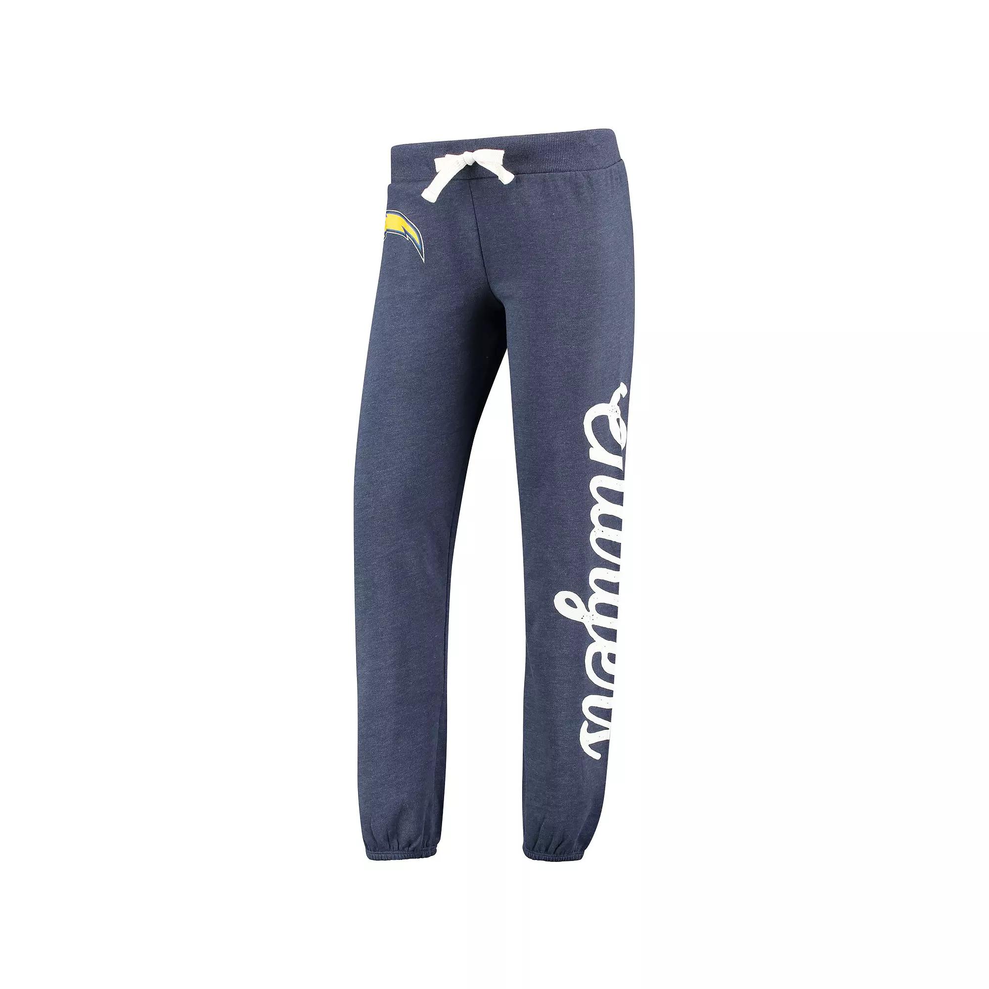 Women's G-III 4Her by Carl Banks Navy Los Angeles Chargers Scrimmage Pants,  Product Image