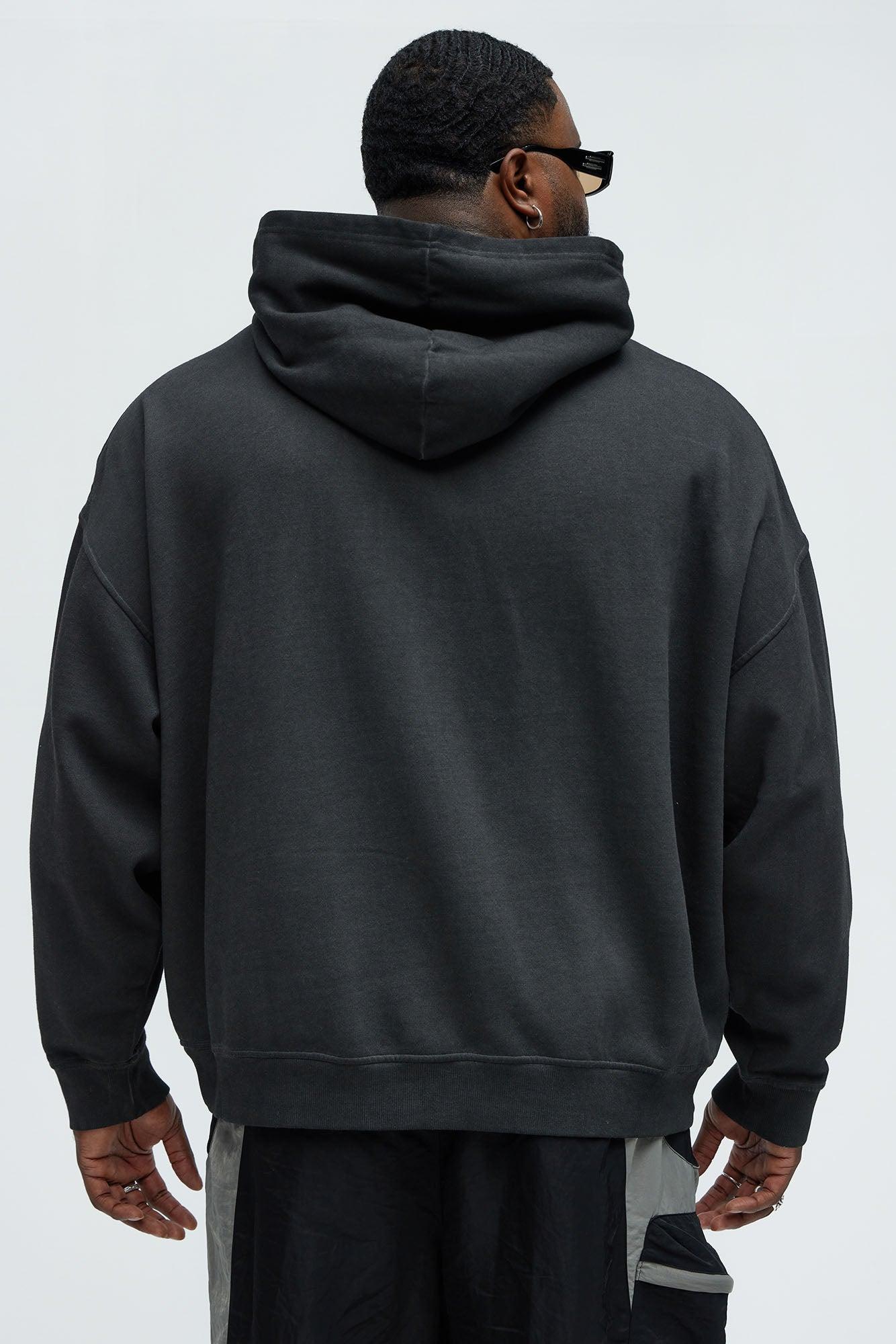 Tyson Wild West Oversized Hoodie - Black Product Image